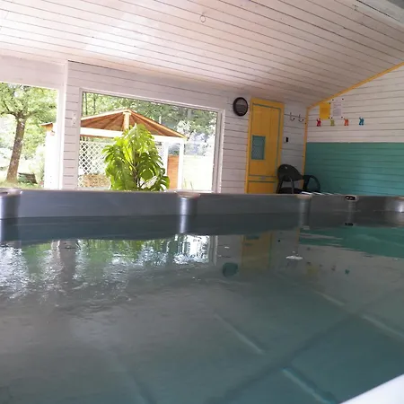 Piscine Interieure Privatif, Parc Arbore 3000 M2, Ocean Et * Naujac-sur-Mer