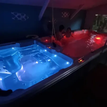 Piscine Interieure Privatif, Parc Arbore 3000 M2, Ocean Et Semesterbostad Naujac-sur-Mer